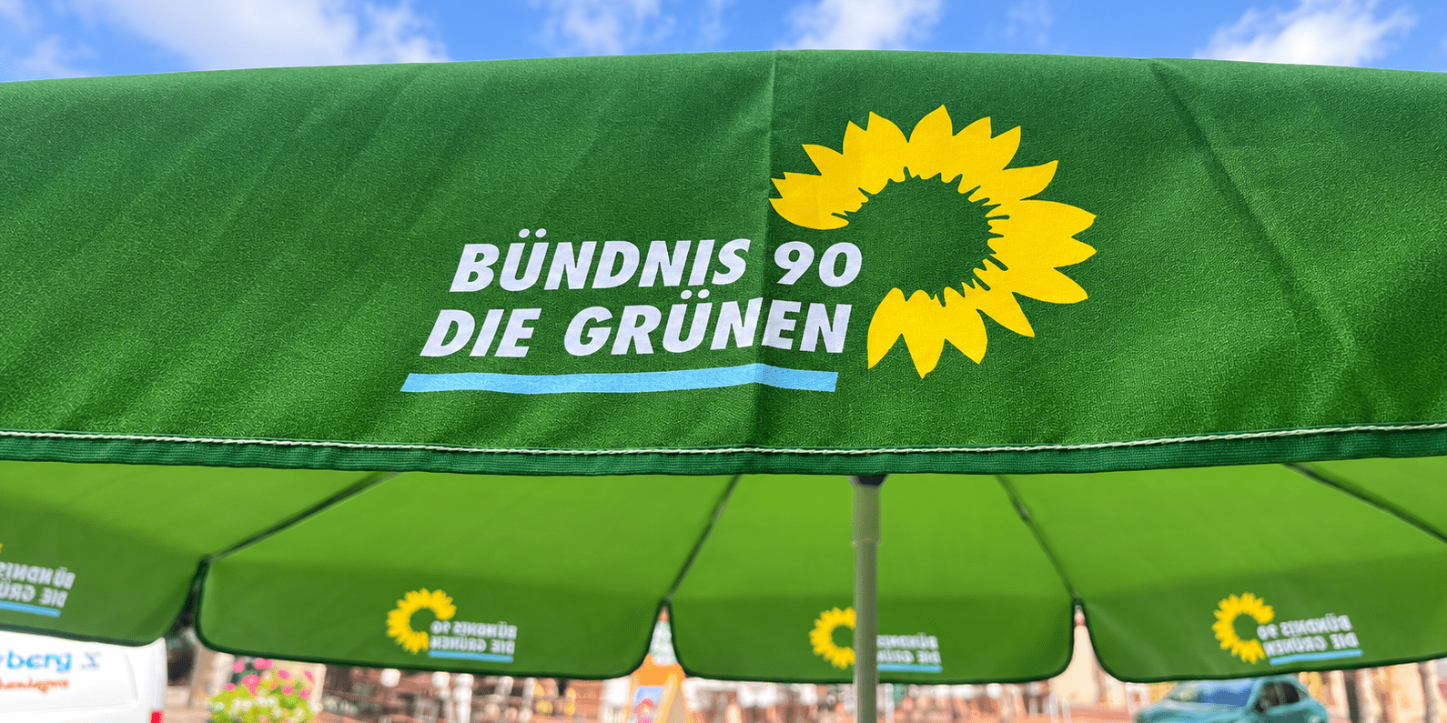 Infostand der GRÜNEN Malente